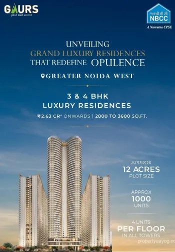 3BHK High Rise Flats Projects in Tech zone 4, Greater Noida West